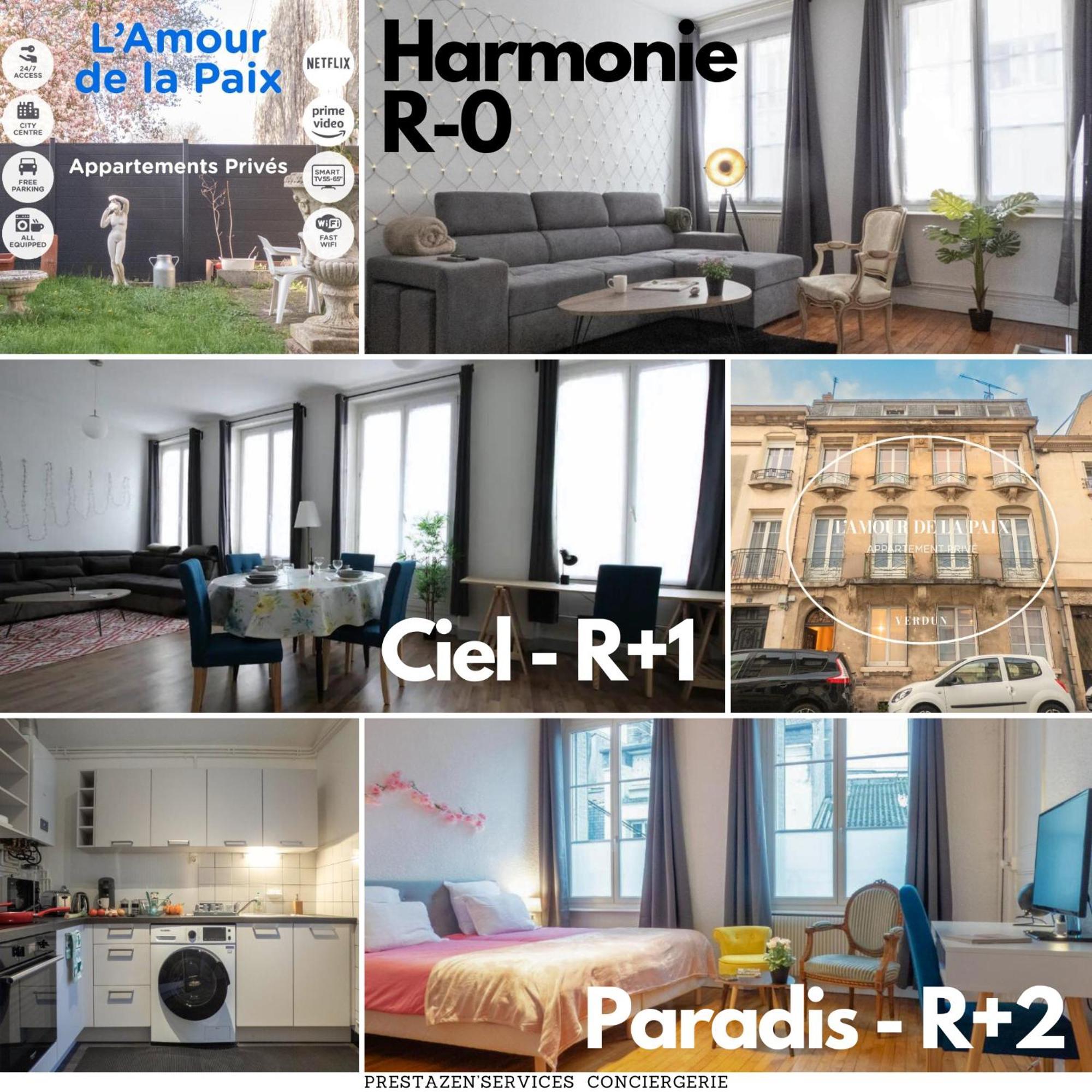 L'Amour De La Paix - Centre-Ville - Jardin - Proche Gare - Tv65"Primevideo - Ambiance Tres Chaleureuse - Parking Gratuit Sous-Video Surveillance Proche - Gere Par Presta-Zen'Services Verdun-sur-Meuse Екстериор снимка
